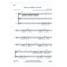 Stanna världen en stund / Thomas Eriksson/Anders Glenmark/Niklas Strömstedt/Arr:Tommy Jonsson